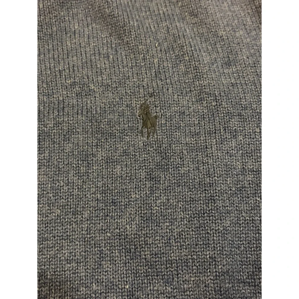 New Polo Ralph Lauren 1/4 Zip Mens XXL Blue Quarter Zip Sweater Pullover NWT